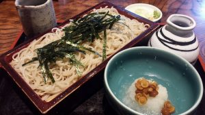 ランチで食べたからみせいろ蕎麦